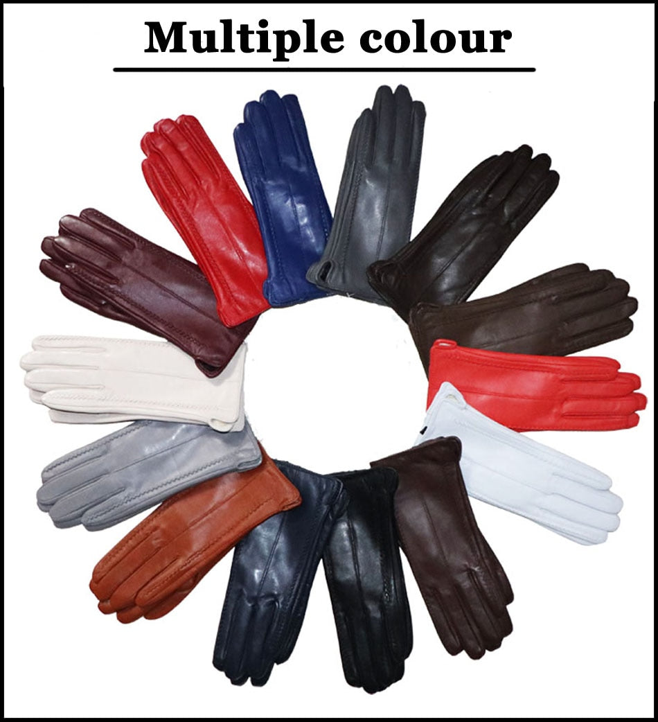 Women's Sheepskin Winter Gloves freeshipping - Travell To