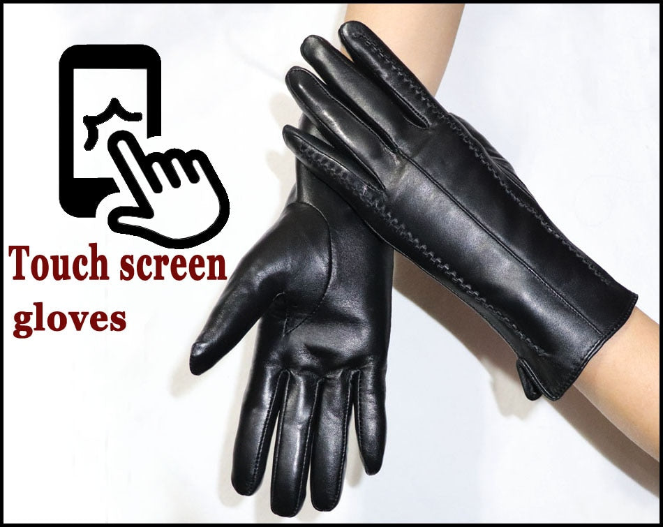 Women's Sheepskin Winter Gloves freeshipping - Travell To