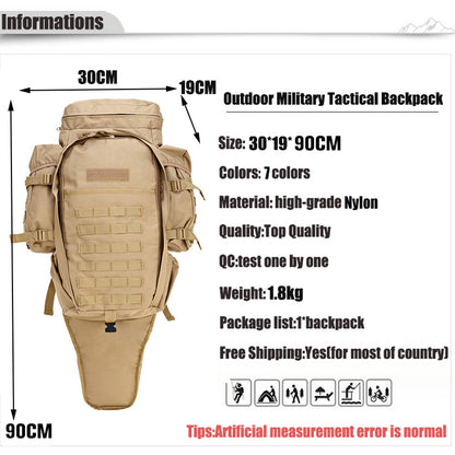 60L Outdoor Waterproof Backpack