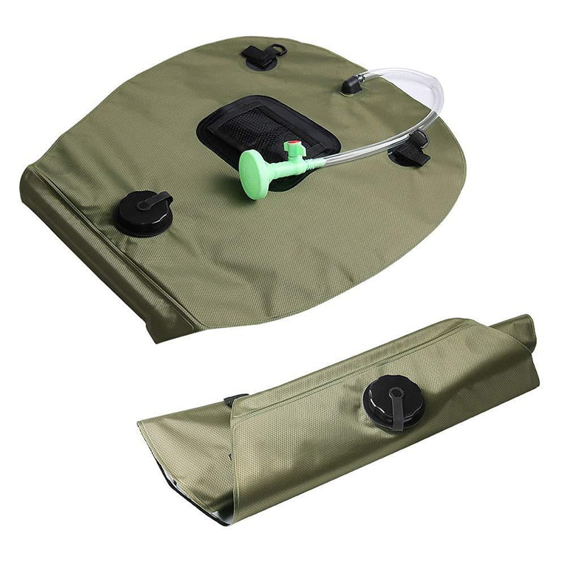 Outdoor Solar Collecting Bathing Bag