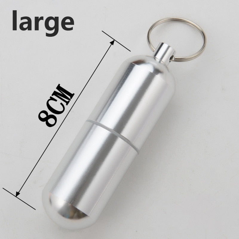 Waterproof Aluminum Pill Box