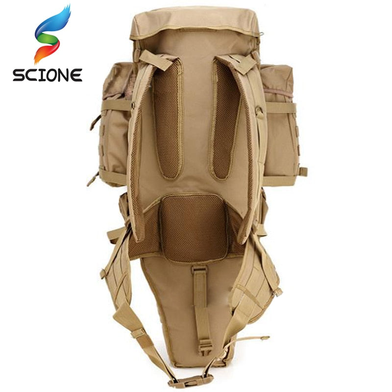 60L Outdoor Waterproof Backpack