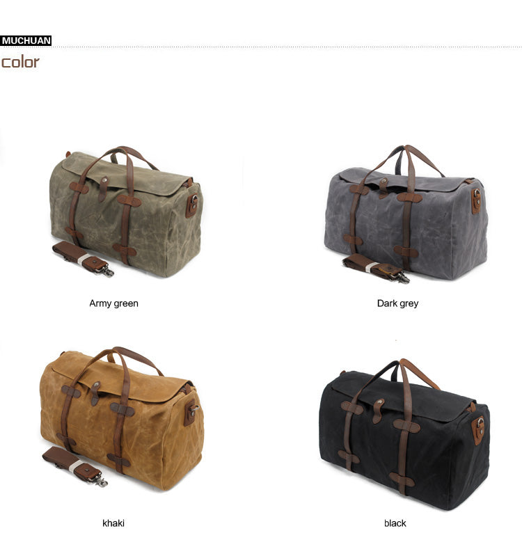 Vintage Pure Cotton Duffle Bags