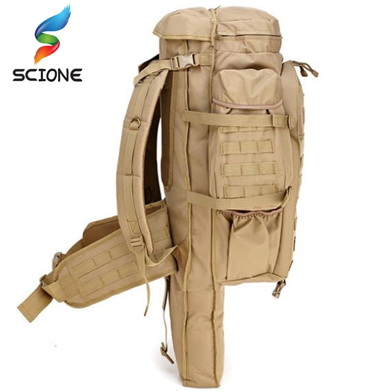 60L Outdoor Waterproof Backpack
