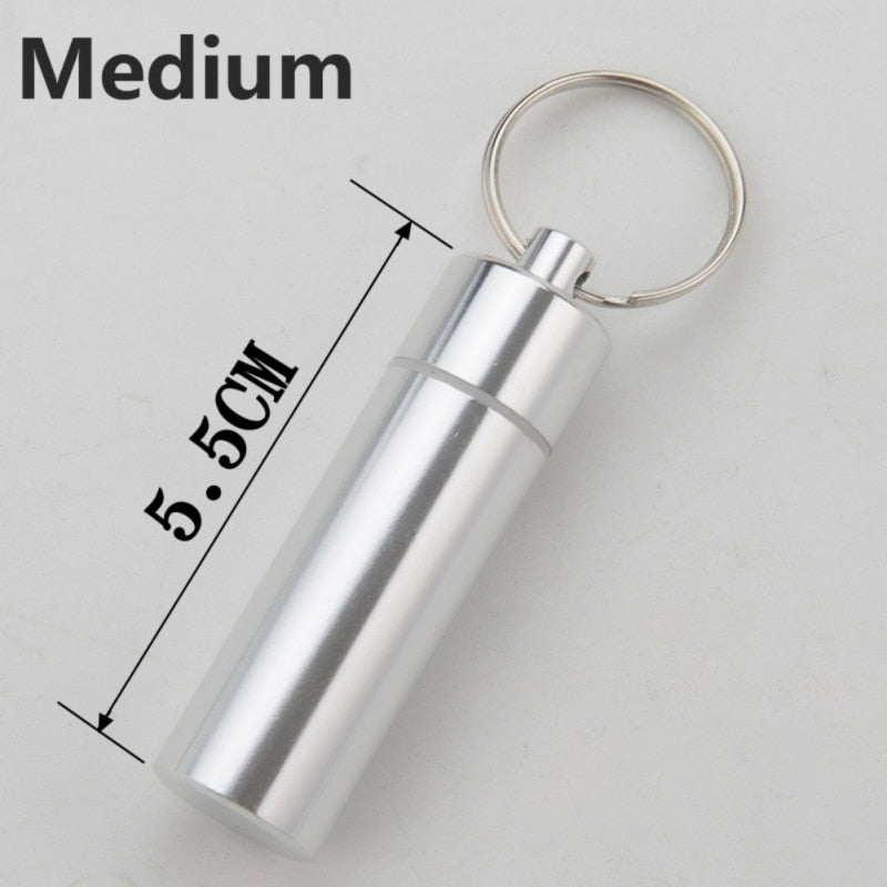 Waterproof Aluminum Pill Box