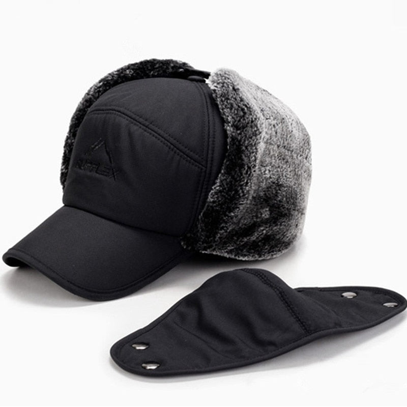 Winter Thermal Bomber Hats For Men, Women