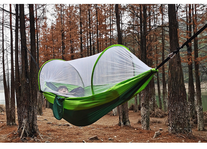 Automatic Quick-opening Mosquito Net
