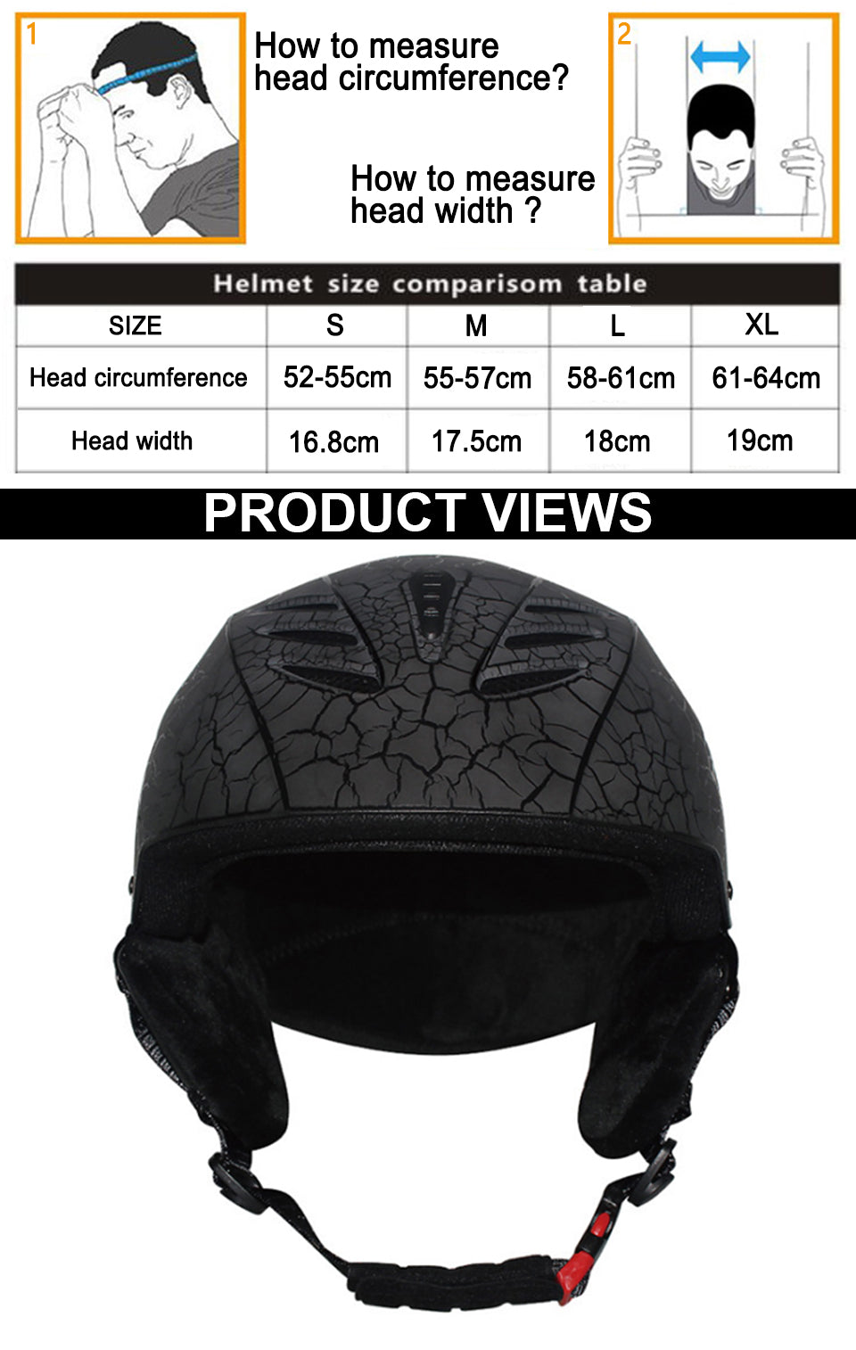 Ultralight Skiing Helmet