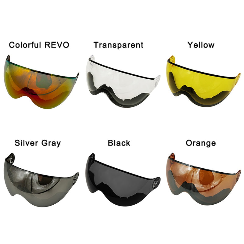 Ski Helmet With Goggles