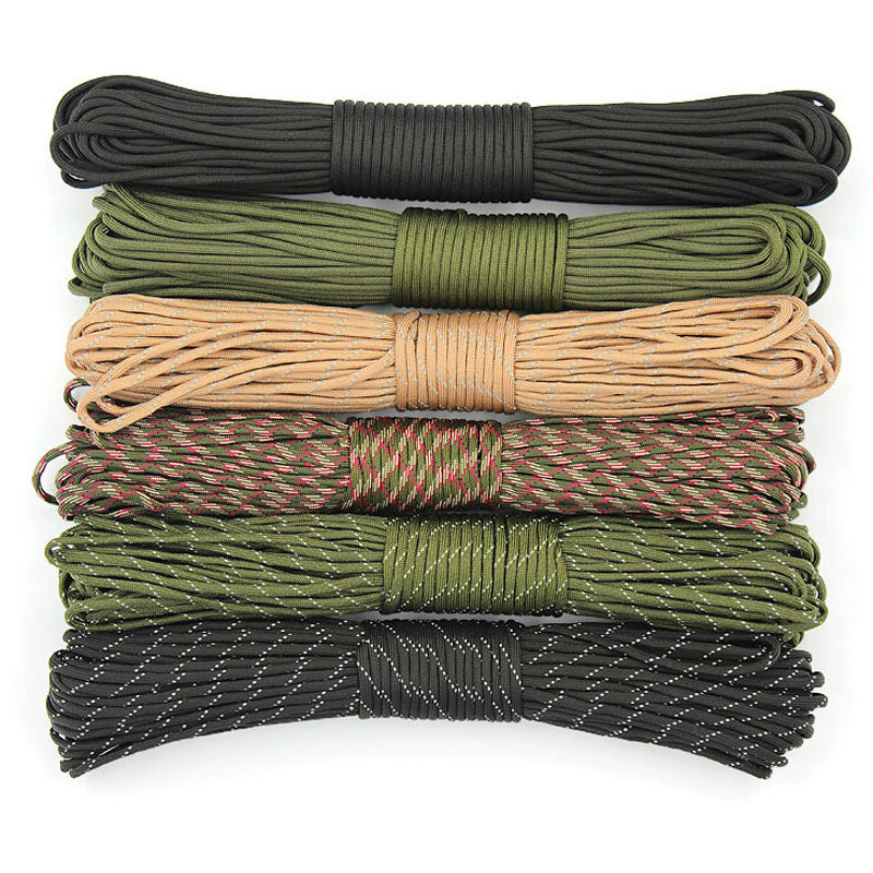 Army Green, Black Paracord
