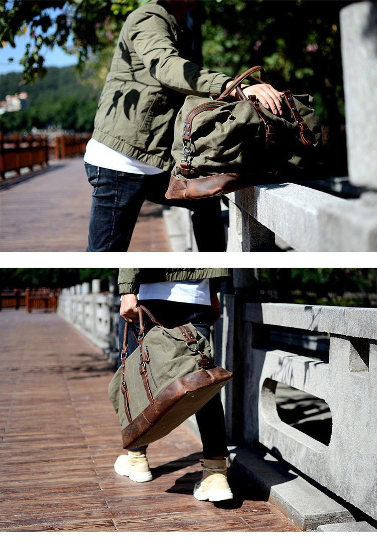 Large Canvas Duffel Bag freeshipping - Travell To