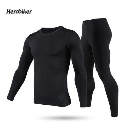 Fleece Lined Thermal Underwear Set freeshipping - Travell To