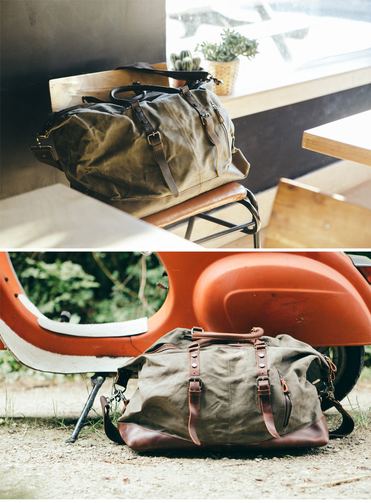 Large Canvas Duffel Bag freeshipping - Travell To