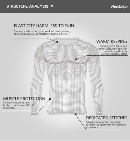 Fleece Lined Thermal Underwear Set freeshipping - Travell To