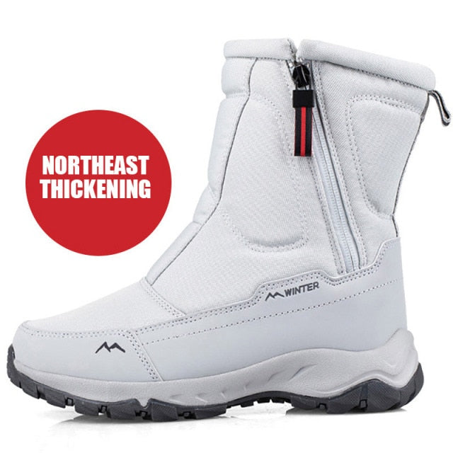 Men's Winter white  Hiking Boots freeshipping - Travell To