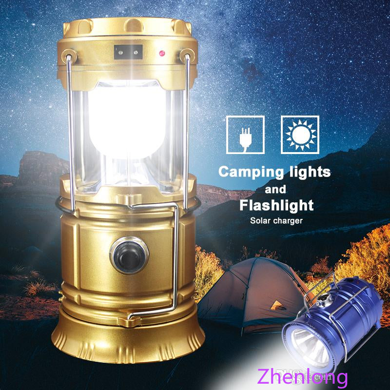 Solar Charger Camping Lantern Lamp