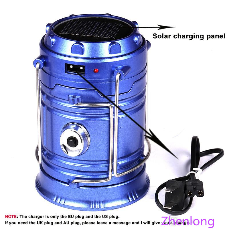 Solar Charger Camping Lantern Lamp