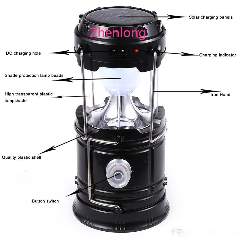 Solar Charger Camping Lantern Lamp