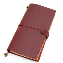 Leather Traveler's Diary freeshipping - Travell To
