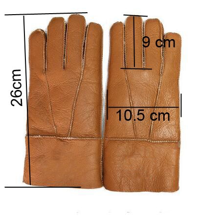 Genuine Sheep Fur Gloves freeshipping - Travell To