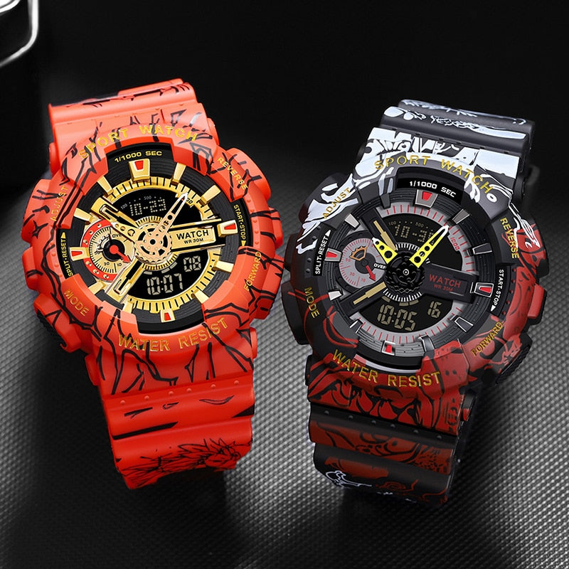 Men's Digital Clock Sports Watch freeshipping - Travell To