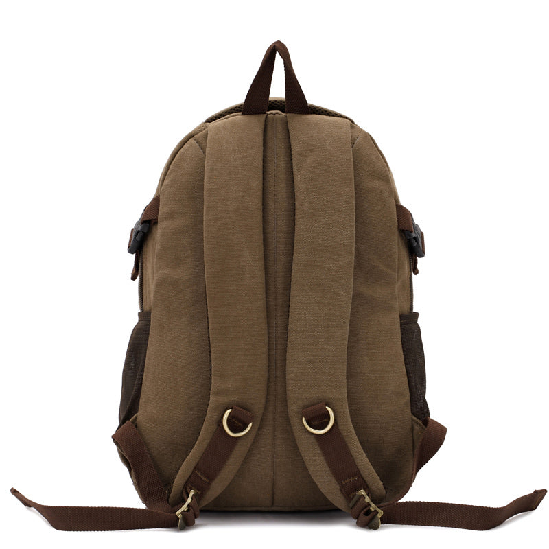 Man vintage canvas backpack - Travell To