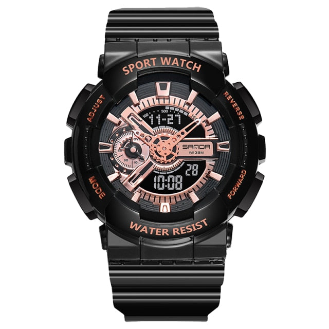 Men's Digital Clock Sports Watch freeshipping - Travell To