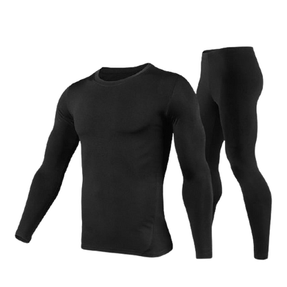 Fleece Lined Thermal Underwear Set freeshipping - Travell To