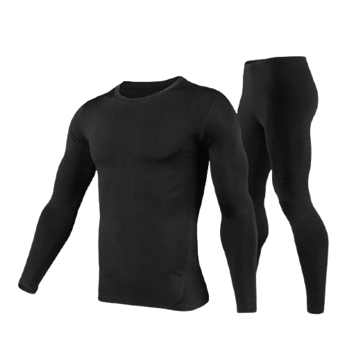 Fleece Lined Thermal Underwear Set freeshipping - Travell To