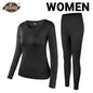 Fleece Lined Thermal Underwear Set freeshipping - Travell To