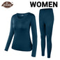 Fleece Lined Thermal Underwear Set freeshipping - Travell To