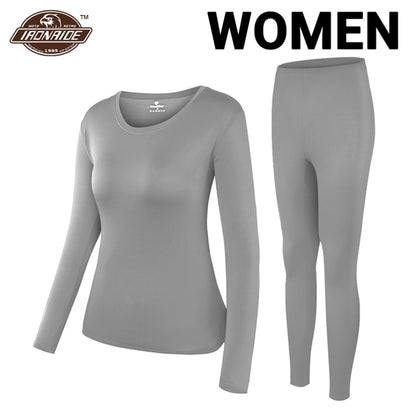 Fleece Lined Thermal Underwear Set freeshipping - Travell To