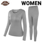 Fleece Lined Thermal Underwear Set freeshipping - Travell To