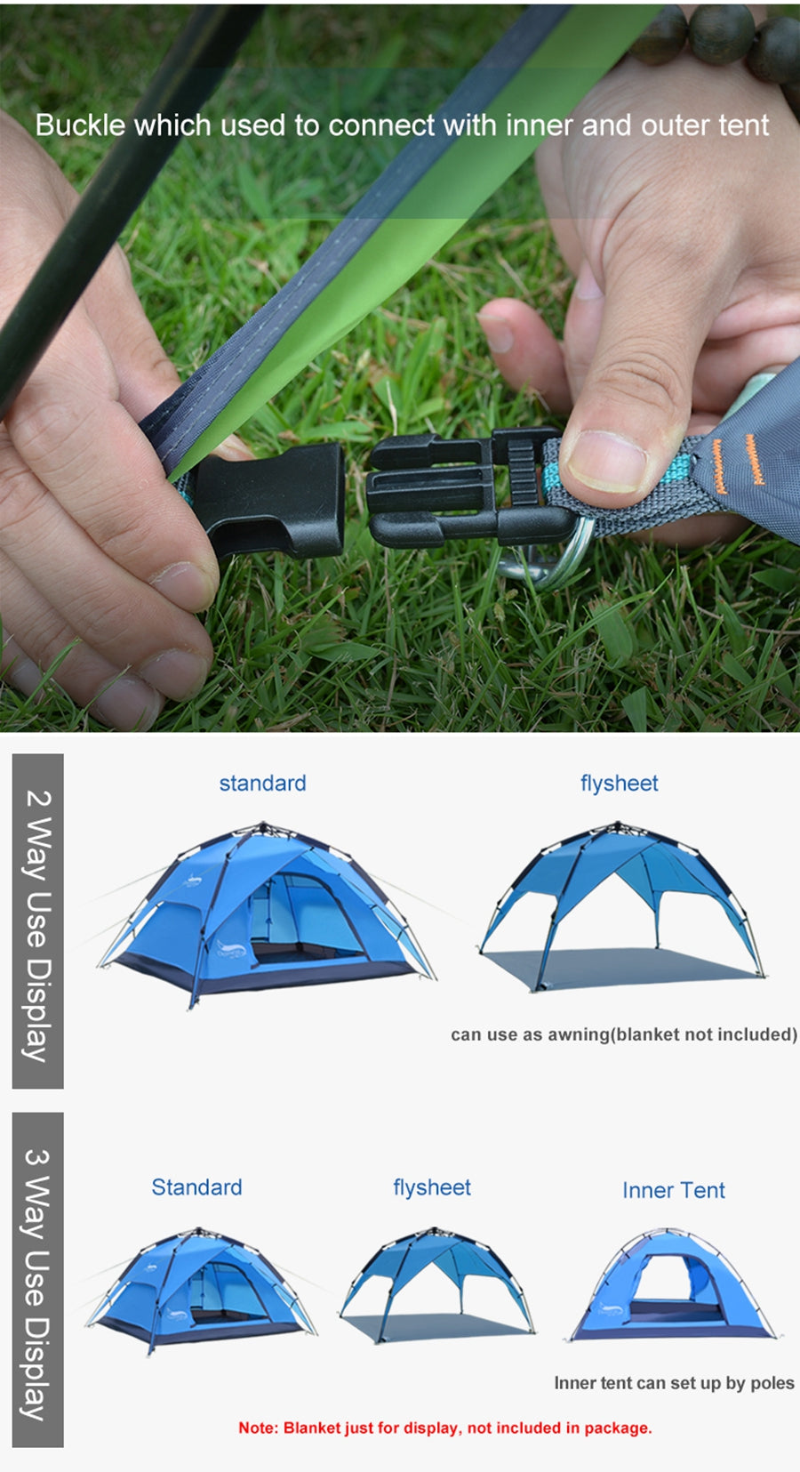 Camping Tent for 3-4 Person