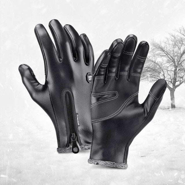 Winter Leather Gloves freeshipping - Travell To