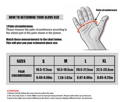 PU Leather Full Finger Glove freeshipping - Travell To