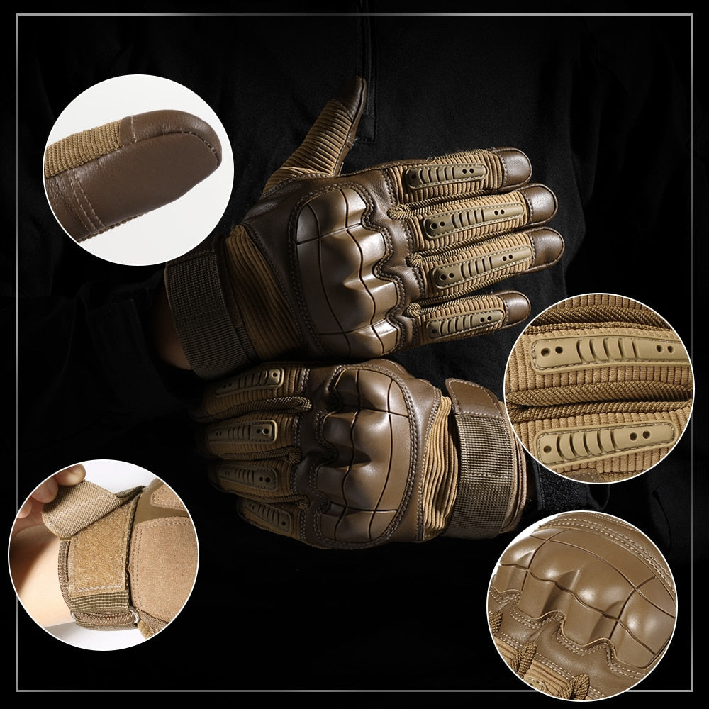 PU Leather Full Finger Glove freeshipping - Travell To