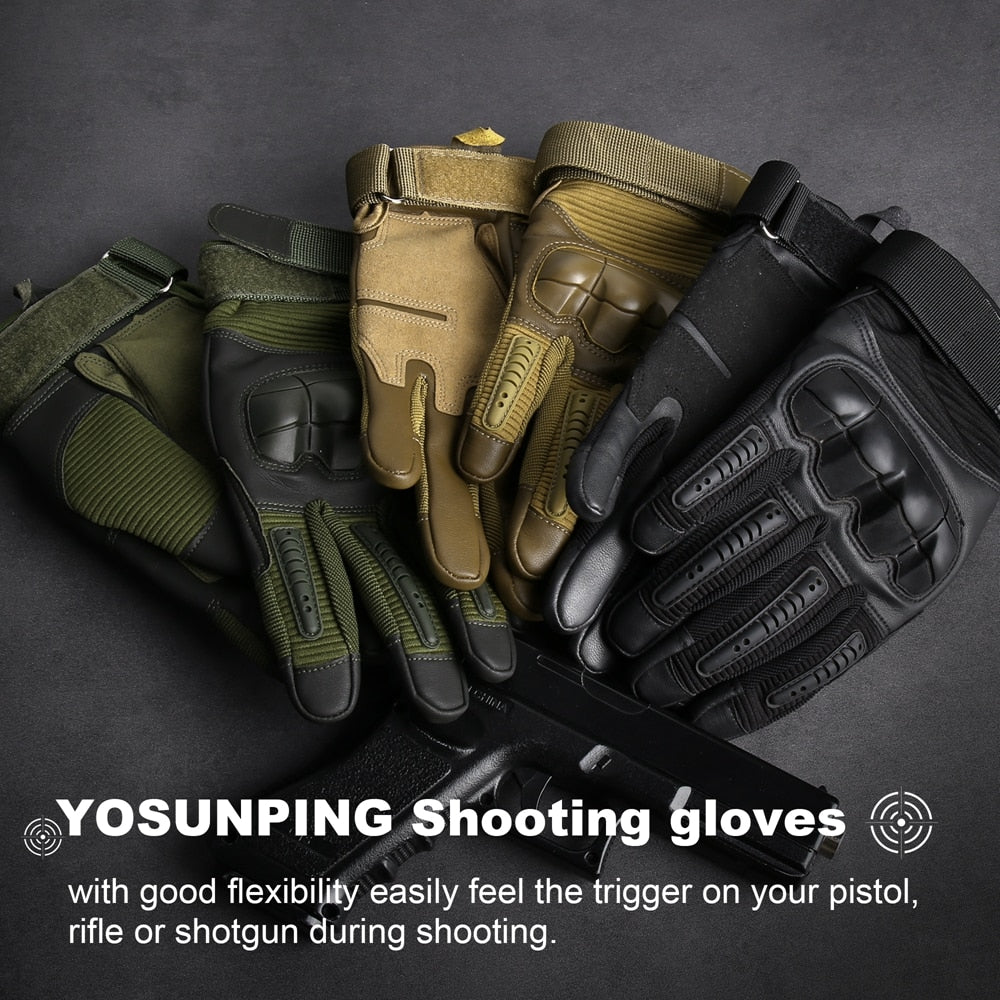 PU Leather Full Finger Glove freeshipping - Travell To