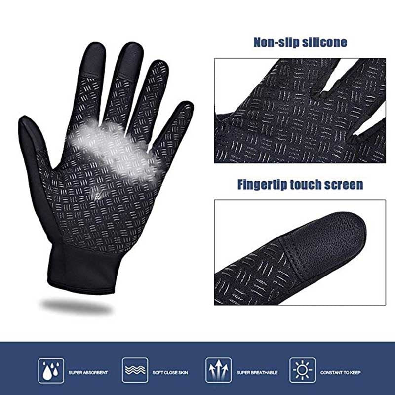 Windproof Touch Screen Gloves freeshipping - Travell To