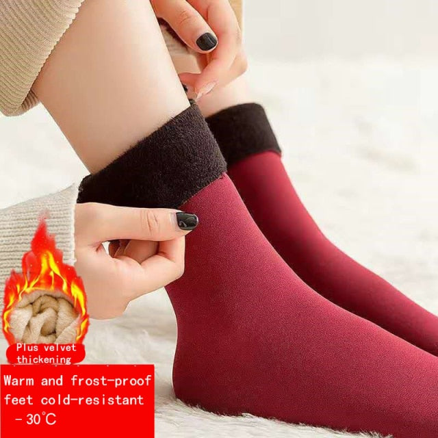 Women Thermal Long Sock freeshipping - Travell To