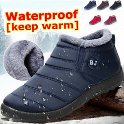 Men Boots Lightweight Winter Shoes for Men Snow Boots Waterproof Winter Footwear Plus Size 47 Slip on Unisex Ankle Winter Boots freeshipping - Travell To