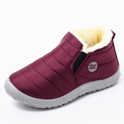 Men Boots Lightweight Winter Shoes for Men Snow Boots Waterproof Winter Footwear Plus Size 47 Slip on Unisex Ankle Winter Boots freeshipping - Travell To
