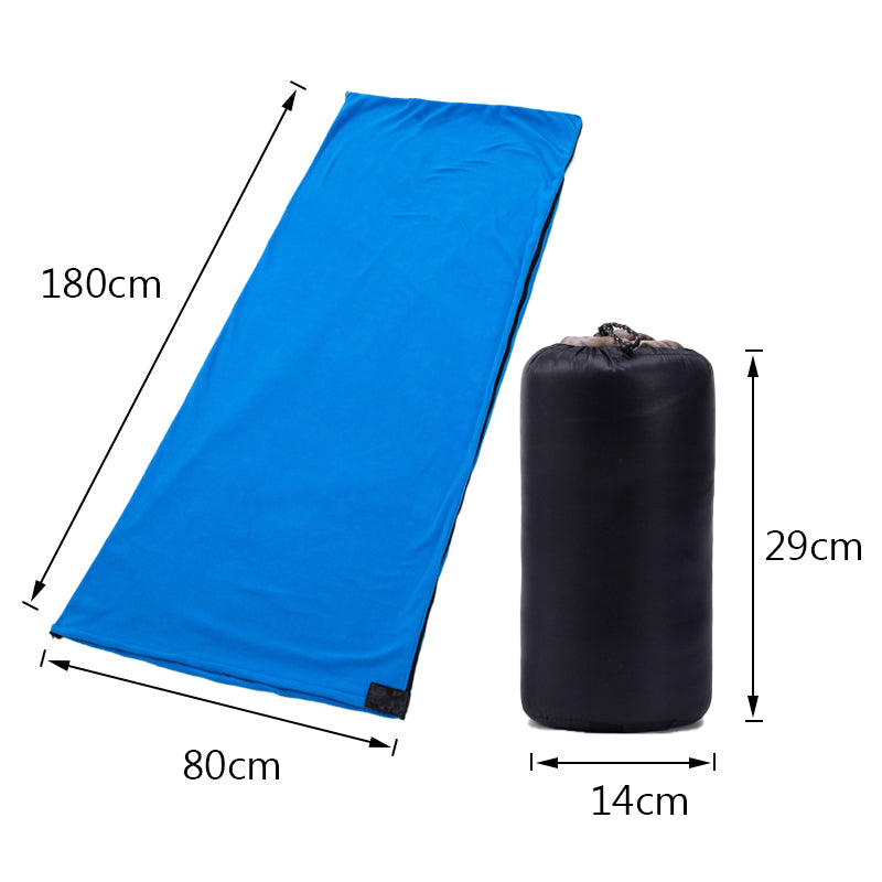 Portable Ultra-light Polar Fleece Sleeping Bag